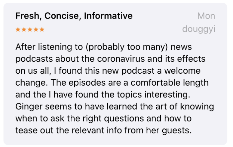 Podcast Reviews Itunes2