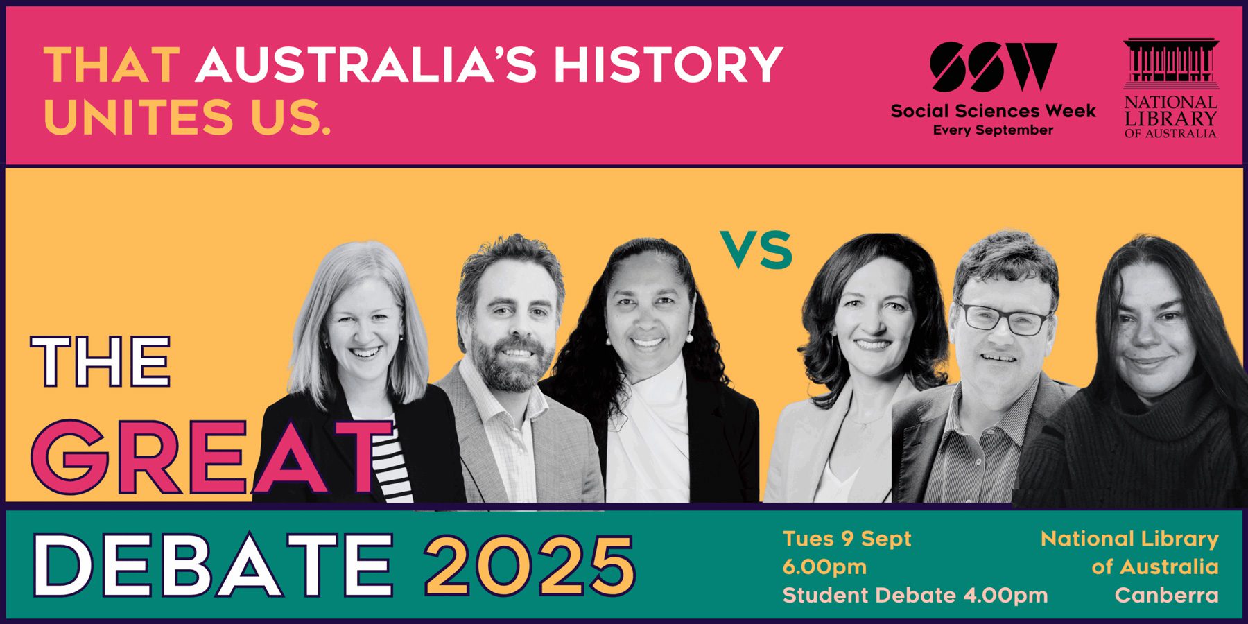 The Great Debate: That Australia’s history unites us