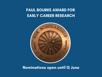 Applications open for Paul Bourke Awards for Early Career Research